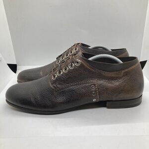 CESARE PACIOTTI 308 LEATHER LACED MENS OXFORDS ITALIAN DESIGNER SHOES Cesare Paciotti Luxury Italian Men main image 4
